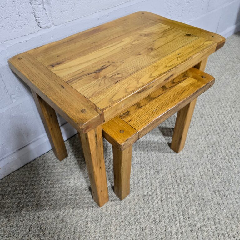 Barker Stonehouse PreLoved Oak Tables Barker Stonehouse PreLoved Oak Tables