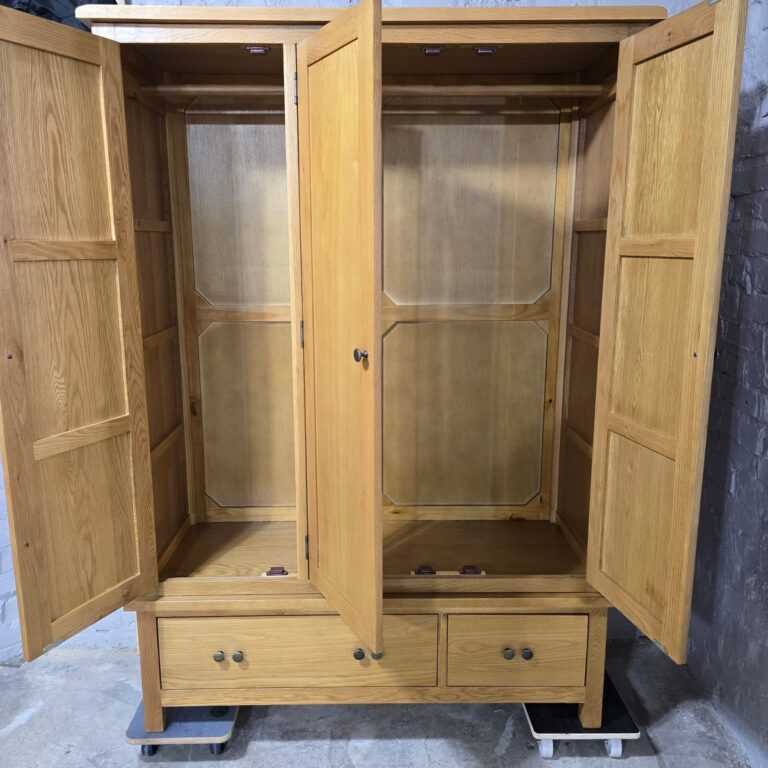 Second Hand Solid Oak Wardrobe Second Hand Solid Oak Wardrobe