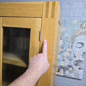 Oak FurnitureLand Alto Display Unit Oak FurnitureLand Alto Display Unit