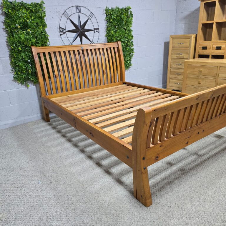 King-Size Reclaimed Wood Bed