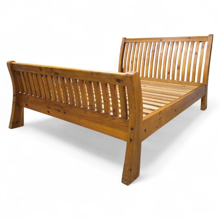 King-Size Reclaimed Wood Bed