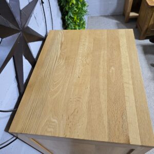 Oak FurnitureLand Bevel Tallboy Oak FurnitureLand Bevel Tallboy