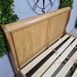 Lyon Sleigh Bed Solid Oak Frame Lyon Sleigh Bed Solid Oak Frame