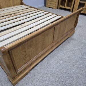 Lyon Sleigh Bed Solid Oak Frame Lyon Sleigh Bed Solid Oak Frame