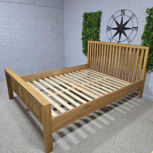 Huxley King Bed Solid Oak Huxley King Bed Solid Oak