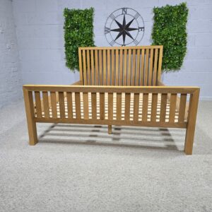 Huxley King Bed Solid Oak Huxley King Bed Solid Oak