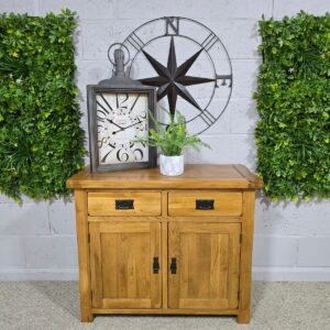 Oak Furniture Land Original Rustic Sideboard Oak Furniture Land Original Rustic Sideboard