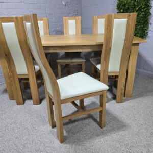 Pre-Loved Oak Dining Set Elegant Design Pre-Loved Oak Dining Set Elegant Design