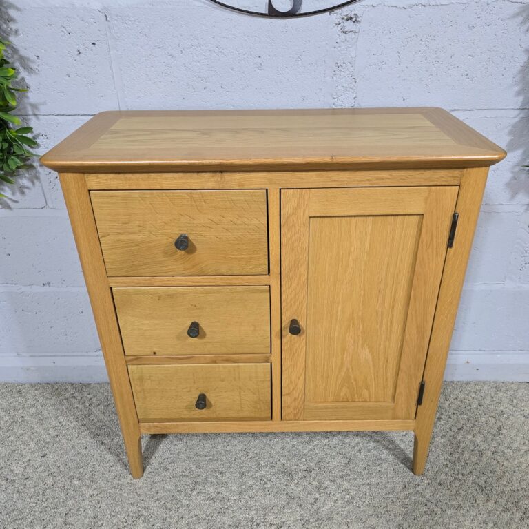Solid Oak Sideboard, Pre-Owned Treasure Solid Oak Sideboard, Pre-Owned Treasure