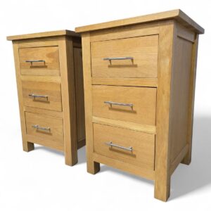 Barker and Stonehouse Oak Bedside Drawers Barker and Stonehouse Oak Bedside Drawers