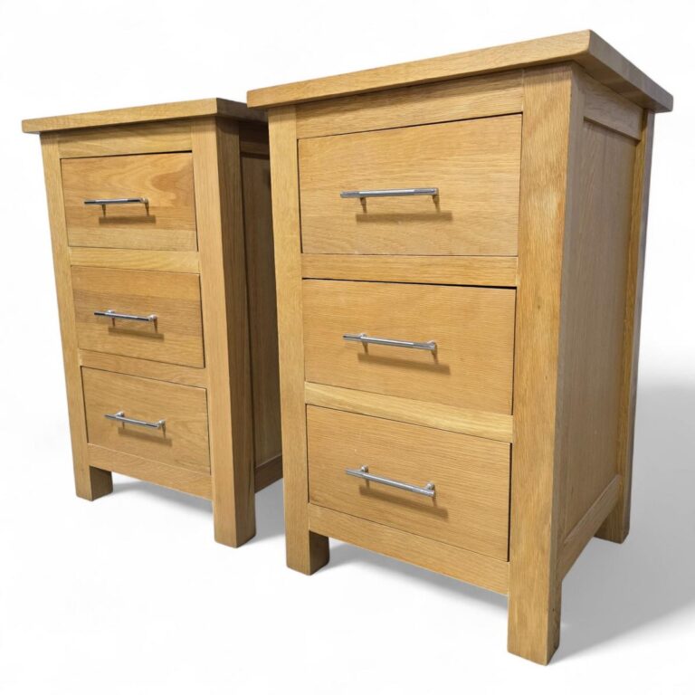 Barker and Stonehouse Oak Bedside Drawers Barker and Stonehouse Oak Bedside Drawers
