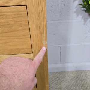 Oak Furniture Land Bevel Tallboy Five Drawers Oak Furniture Land Bevel Tallboy Five Drawers