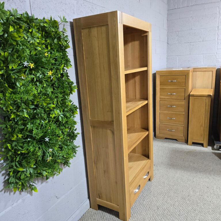 Alto Range Solid Oak Bookcase. Alto Range Solid Oak Bookcase.