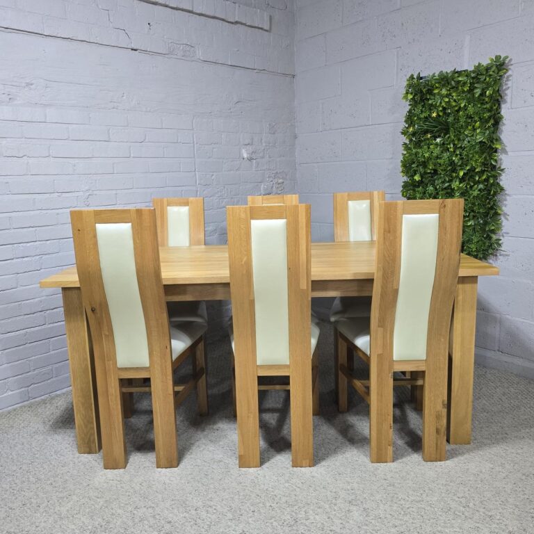 Pre-Loved Oak Dining Set Elegant Design Pre-Loved Oak Dining Set Elegant Design