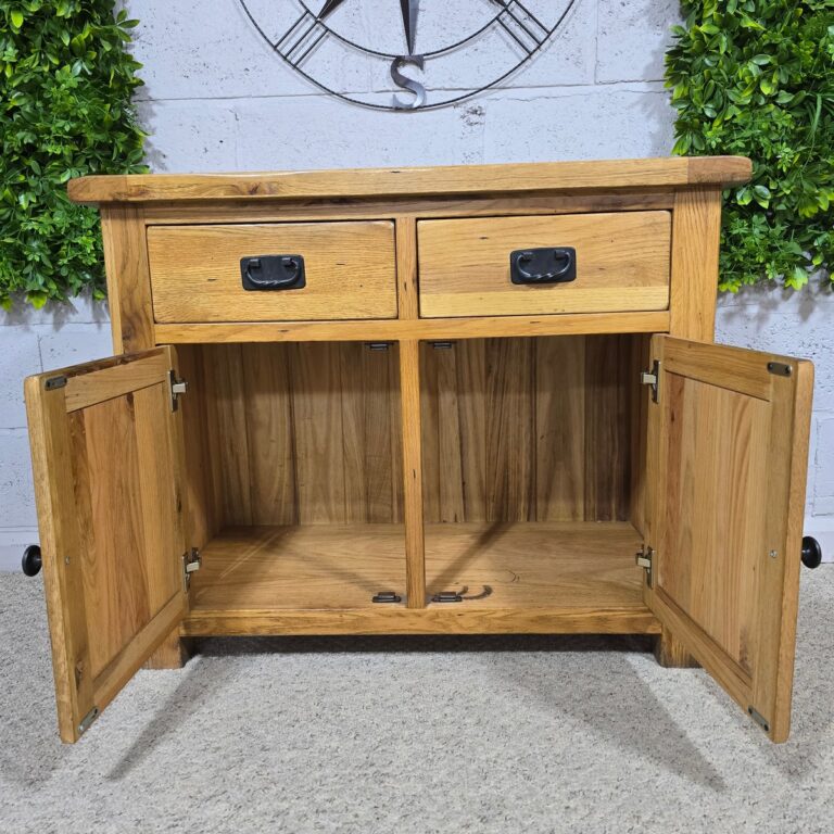 Barker and Stonehouse Solid Oak Sideboard Barker and Stonehouse Solid Oak Sideboard