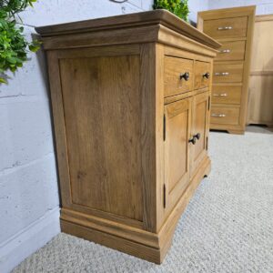 Barker and Stonehouse Solid Oak Sideboard Barker and Stonehouse Solid Oak Sideboard