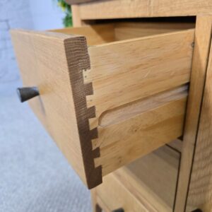 Solid Oak Sideboard, Pre-Owned Treasure Solid Oak Sideboard, Pre-Owned Treasure
