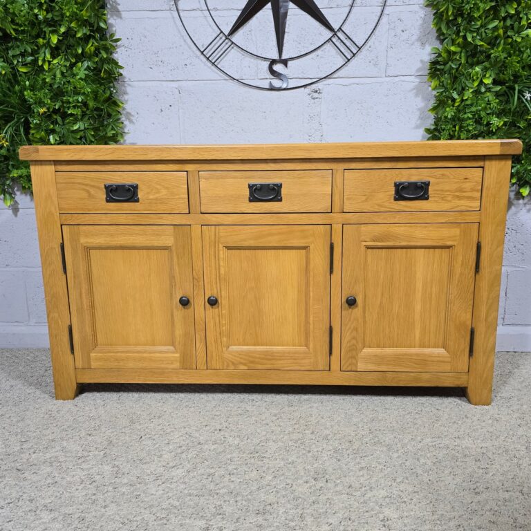 Barker and Stonehouse Solid Oak Sideboard