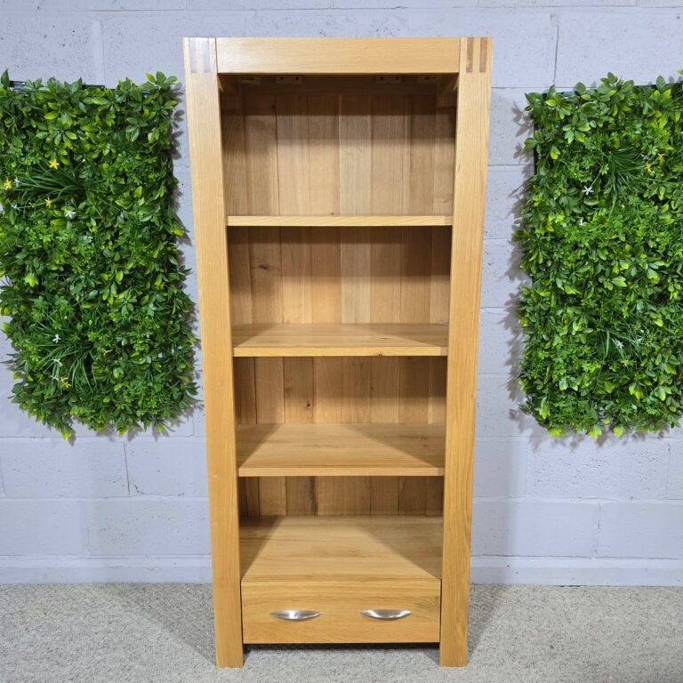 Alto Range Solid Oak Bookcase. Alto Range Solid Oak Bookcase.
