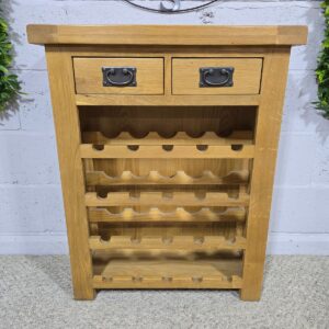 Pre-Owned Oak Wine Rack Pre-Owned Oak Wine Rack