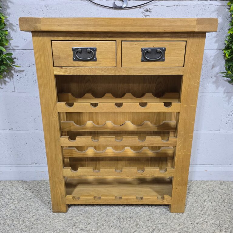 Pre-Owned Oak Wine Rack Pre-Owned Oak Wine Rack