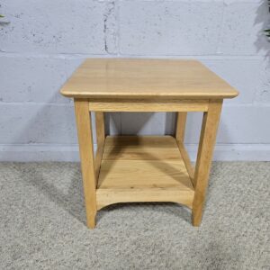 Solid Oak Side Table Second Hand Solid Oak Side Table Second Hand