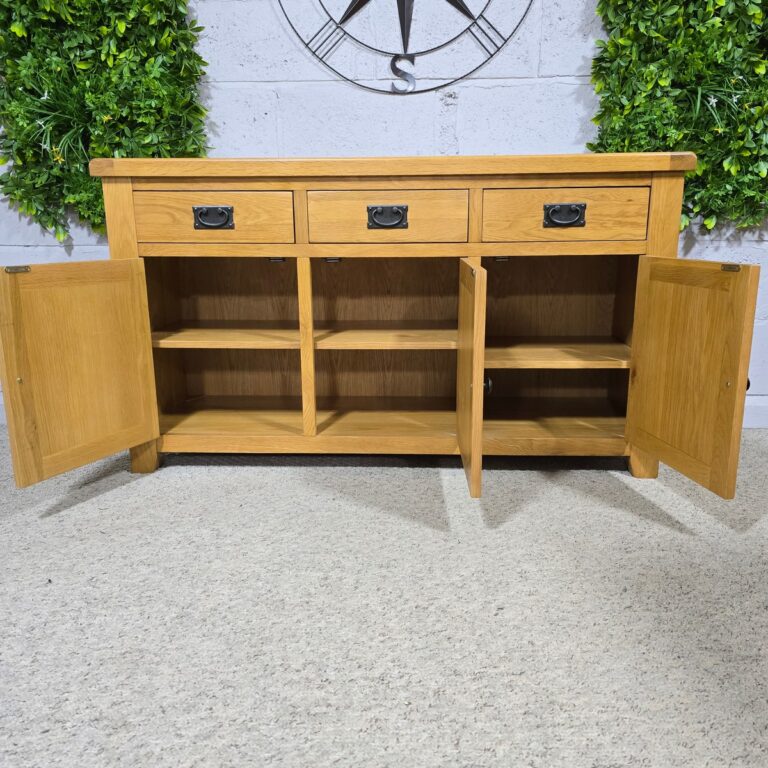 Barker and Stonehouse Solid Oak Sideboard