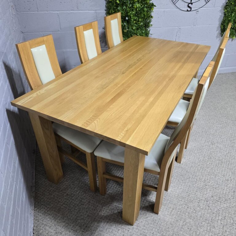 Pre-Loved Oak Dining Set Elegant Design Pre-Loved Oak Dining Set Elegant Design