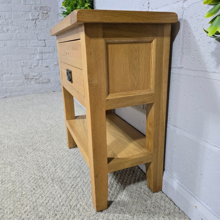 Solid Oak Console Table Second Hand
