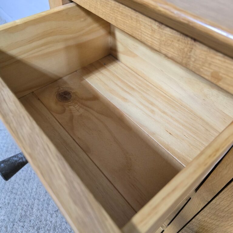 Solid Oak Sideboard, Pre-Owned Treasure Solid Oak Sideboard, Pre-Owned Treasure