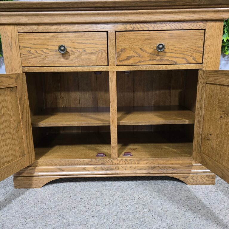 Barker and Stonehouse Solid Oak Sideboard Barker and Stonehouse Solid Oak Sideboard