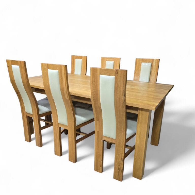 Pre-Loved Oak Dining Set Elegant Design Pre-Loved Oak Dining Set Elegant Design