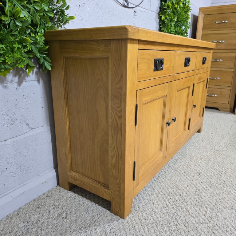 Barker and Stonehouse Solid Oak Sideboard