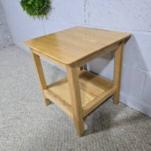Solid Oak Side Table Second Hand Solid Oak Side Table Second Hand