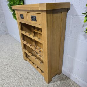 Pre-Owned Oak Wine Rack Pre-Owned Oak Wine Rack