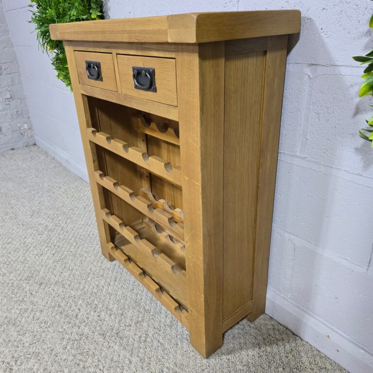 Pre-Owned Oak Wine Rack Pre-Owned Oak Wine Rack