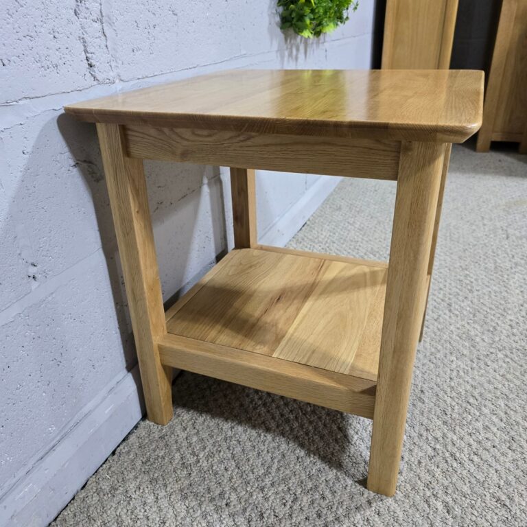 Solid Oak Side Table Second Hand Solid Oak Side Table Second Hand