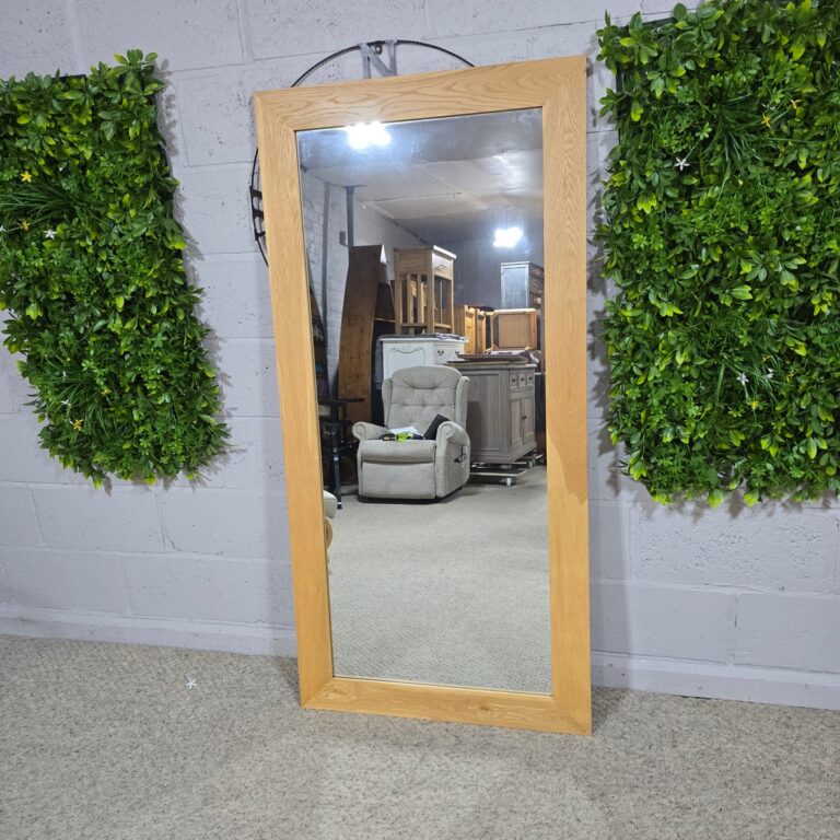 Solid Oak Mirror Timeless Style Solid Oak Mirror Timeless Style
