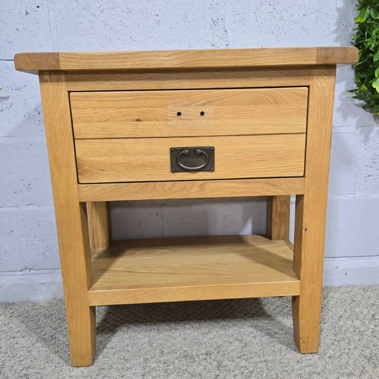 Solid Oak Console Table Second Hand