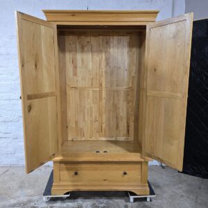 Barker and Stonehouse Solid Oak Wardrobe Barker and Stonehouse Solid Oak Wardrobe