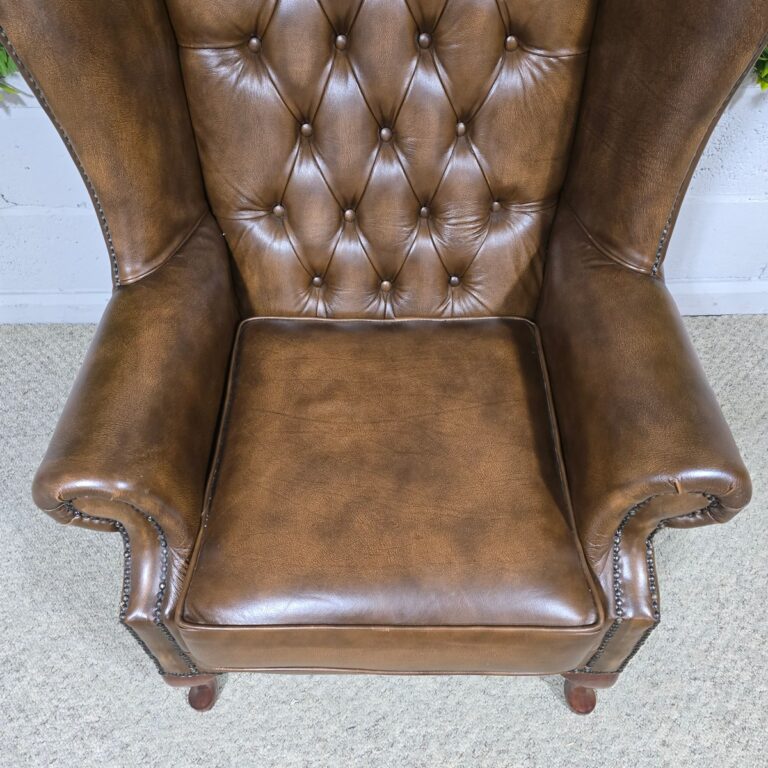 Affordable Luxury: Pre-Owned Chesterfield Armchair Affordable Luxury: Pre-Owned Chesterfield Armchair