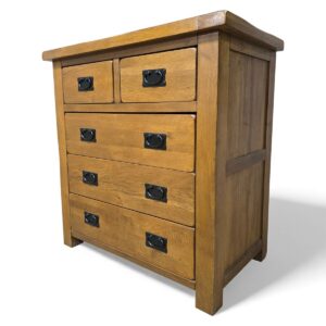 Oak Furniture Land Original Rustic Chest Pre-Loved