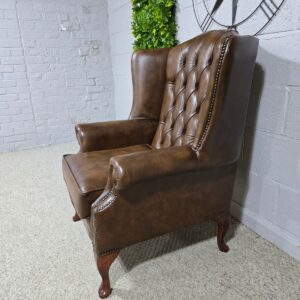 Affordable Luxury: Pre-Owned Chesterfield Armchair Affordable Luxury: Pre-Owned Chesterfield Armchair