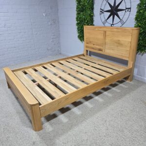 Romsey Double Bed Frame Solid Oak Romsey Double Bed Frame Solid Oak
