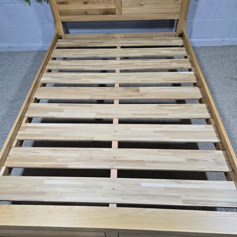 Romsey Double Bed Frame Solid Oak Romsey Double Bed Frame Solid Oak