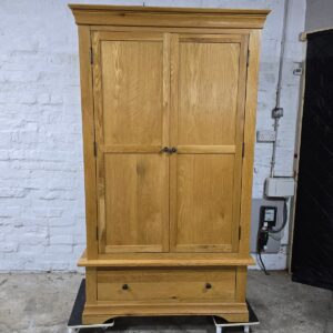 Barker and Stonehouse Solid Oak Wardrobe Barker and Stonehouse Solid Oak Wardrobe