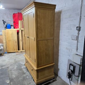 Barker and Stonehouse Solid Oak Wardrobe Barker and Stonehouse Solid Oak Wardrobe