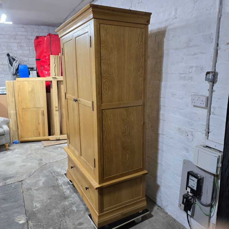 Barker and Stonehouse Solid Oak Wardrobe Barker and Stonehouse Solid Oak Wardrobe