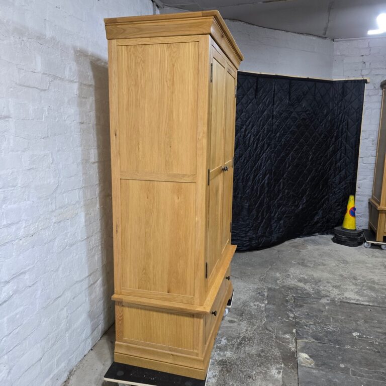 Barker and Stonehouse Solid Oak Wardrobe Barker and Stonehouse Solid Oak Wardrobe