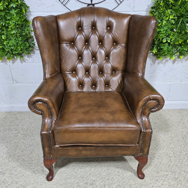 Affordable Luxury: Pre-Owned Chesterfield Armchair Affordable Luxury: Pre-Owned Chesterfield Armchair